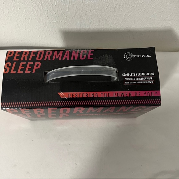 SensorPEDIC Performance Weighted Shoulder Wrap 4lb Stress Relief Anti Microbial - Picture 3 of 8